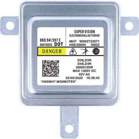 Gabrielle – Balasto de faros delanteros HID Xenon D3S para Audi A3 A4 A5 – Reemplazo directo – Iluminación óptima sin modificaciones – Números de pieza 8K0941597 8K0941597E - W003T22071 (1/5)