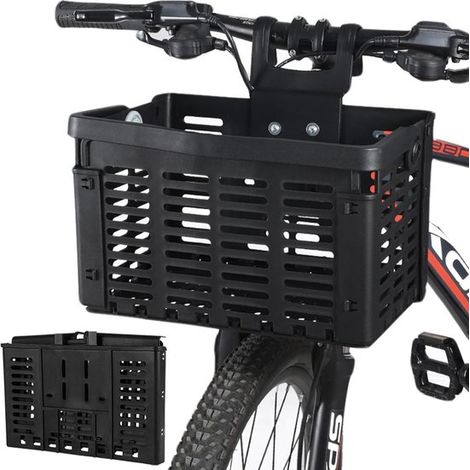 Fahrradbox Geräumig und robust Ideal für Einkäufe Schule oder Arbeit Wetterfest und langlebig Einfache Befestigung am Gepäckträger Praktisch und (1/5)