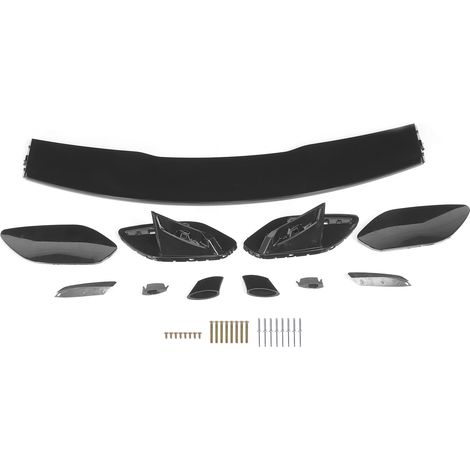 Eosnow Mise à niveau pour becquet de toit arrière noir brillant A45, compatible avec Mercedes-Benz Classe A W176 AMG 2013-2018