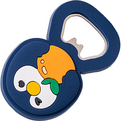 Magnetischer Flaschenöffner mit Cartoon-Muster, lustiger Flaschenöffner für Zuhause, Flaschenöffner, kleine blaue Gans. (1/5)