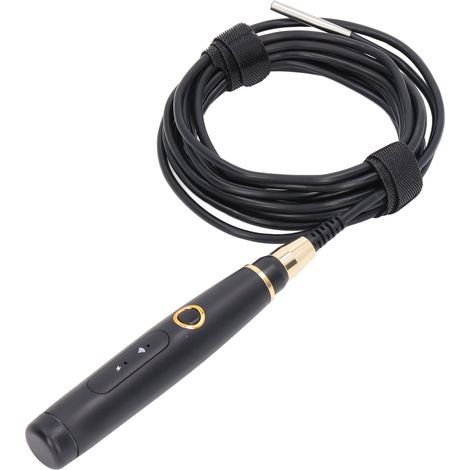 Endoscope industriel pour canalisations compatible WiFi avec caméra d'inspection étanche IP67, doté de 6 lumières LED, adapté aux véhicules d'inspection des canalisations d'égouts. (1/5)
