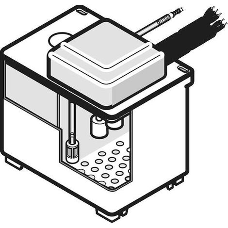 Bosch Pompa di riscaldamento KP 600 Pompa di sollevamento condensa per impianti fino a 600kW, 7719001992