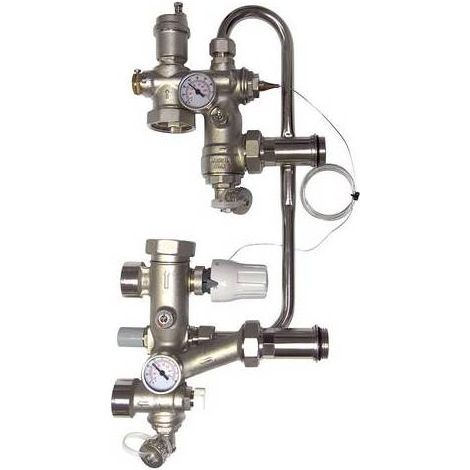 GRUPPO DI REGOLAZIONE PER IMPIANTI A PAVIMENTO Misura: CX G 1" x 130 mm