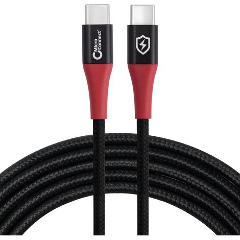 Cavo dati MicroConnect Safe Charge da USB-C a USB-C, MC-cusbc-SC