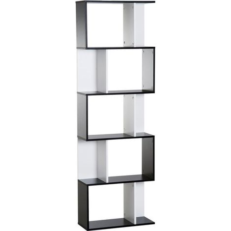Etagère design MIRO Noire et blanche (1/5)