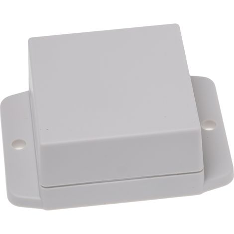 Boîtier RS PRO en ABS, 50 x 50 x 27mm, Blanc ( Prix pour 1 )