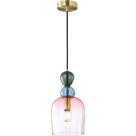 Italux Manso PND-37462B-MC-GD lampe suspendue multicolore 16 cm (1/2)