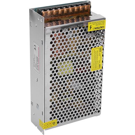 Adaptateur secteur à découpage en alliage d'aluminium DC24V pour bande lumineuse LED, imprimante 3D (Modèle : S-240-24, 24 V 10 A 240 W, AC110/220 V±15 %) (1/5)