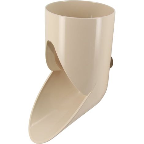 Pied de chute - Sable - pour tube Nicoll Ø100 (1/3)