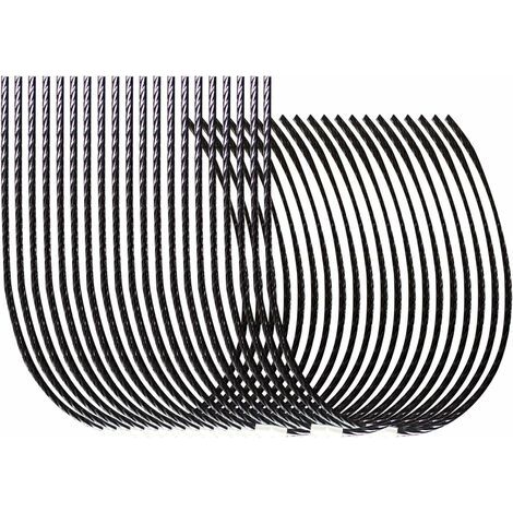BUNTHAUS F016800431 Fil de coupe extra fort pour débroussailleuse AFS 23-37, 37 cm × 3,5 mm (50) (1/5)