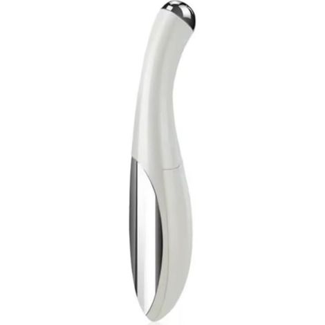 Appareil de massage électrique des yeux vibrant rides anti-âge massage des yeux cercle foncé enlèvement beauté visage soin des yeux stylo blanc