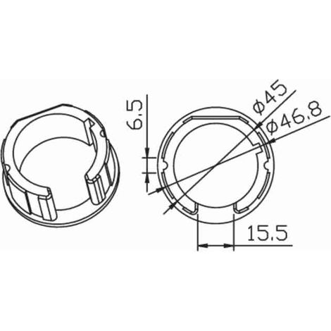 Rund 50 x 1,5 mm CAME 001YK4106