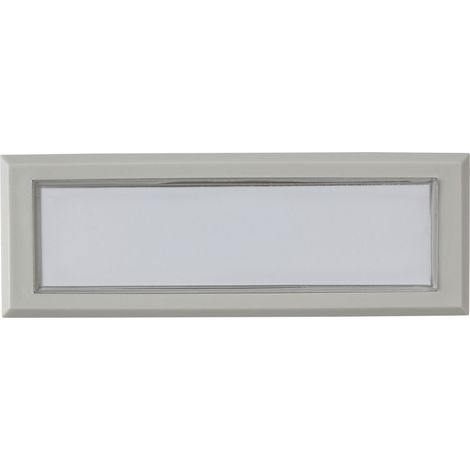 Grothe RÄHMCHEN 600, Serie 0800, gris, montaje en superficie, 10er VPE, 98023