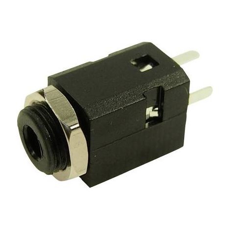 Jack 3.5 mm embase femelle Cliff FC681375VH Nombre de pôles: 3 stéréo noir 1 pc(s) W911811 (1/2)