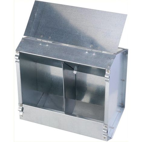 Kaninchenfutterautomat, zweikammerig 740134A