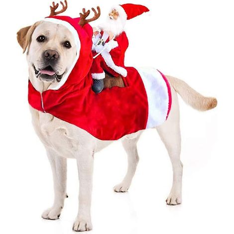 Weihnachtskostüm für Haustiere: Hund, Katze – Weihnachtskostüm für Hunde-S