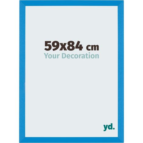 Cadre Puzzle 59x84 cm - Bleu Brillant - MDF - Mura. (1/5)