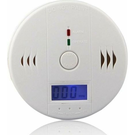 Kohlenmonoxidmelder mit LED-Anzeige / elektronischem Sensor (1/4)