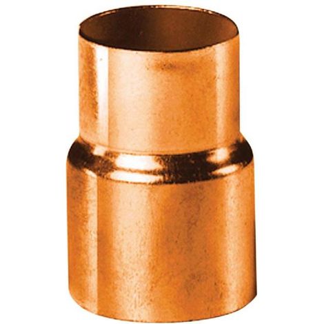 réduction en cuivre à souder - femelle 28 mm vers femelle 18 mm - sachet de 2 (1/2)