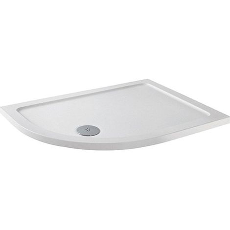 MX Elements Anti-Slip Offset Quadrant Shower Tray 1200mm x 900mm Left Handed (inc Waste) (1/5)