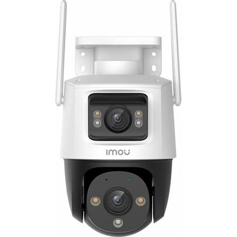 IMOU IPC-S7XP-10M0WED Cruiser Dual 10MP Outdoor-WLAN-Kamera mit Dual-Objektiv (5MP + 5MP), 8-fachem Digitalzoom, KI-gestützter Personen- und Fahrzeugerkennung, Zwei-Wege-Audio, aktiver Abschreckung un (1/4)