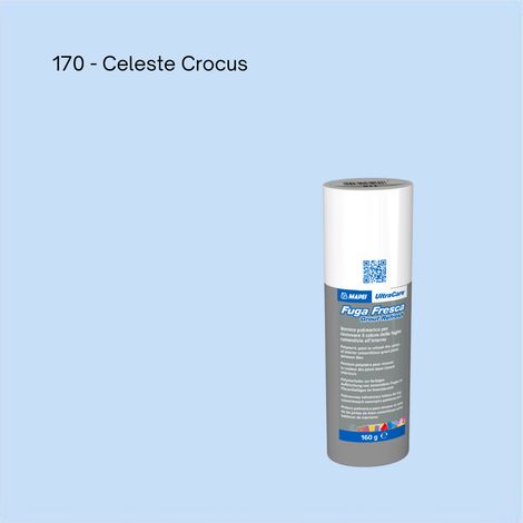 Rinnovo fughe sbiadite ripristinare pavimento ultracare fuga fresca 160 gr colore- celeste crocus - 170 - confezione 1 (1/5)