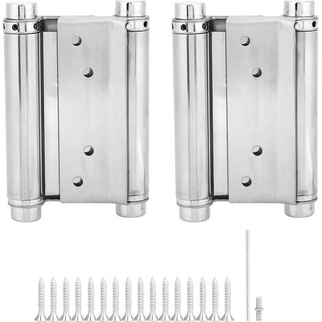 3inch Stainless Steel Door Gate Hinge Fittings Double Action Spring Hinge