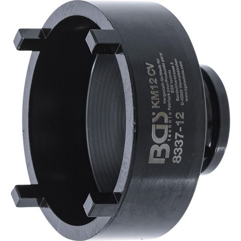Douille impact cle a ergots dents exterieurs km12 (din 981) bgs (1/2)
