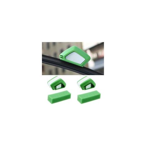 Kit di riparazione tergicristalli in 2 pezzi, design ergonomico, ricambi universali multifunzionali, compatibile con la maggior parte dei modelli di auto. - Crezuo