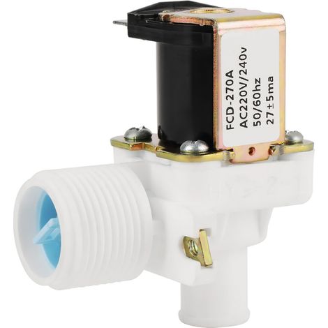 Électrovanne FCD270A pour arrivée d'eau de machine à laver, 220 V/240 V CA, BSPP 3/4" (1/5)