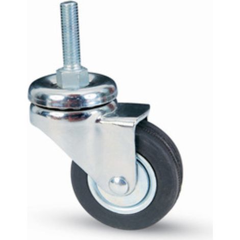 20 x RUOTA MOBILE D 40 MM GOMMA C/CUSCIN 150/B PER  8MA