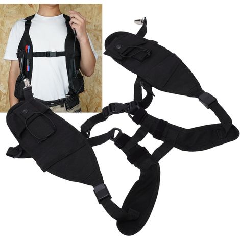 Gilet Radio à Double Suspension avec Bretelles Réglables et Nylon 600D pour Les Opérations sur Le Terrain, la Construction et Le Sauvetage (1/5)