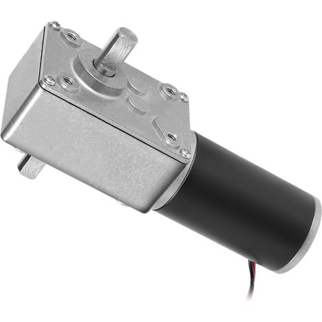 Shaft Motor Gear Worm Screw Double DC 12V 40RPM Gear Motor Gear Reducer (1/5)