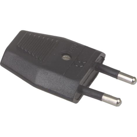 Universeel - fiches males 2.5a noir par piece - - 8429760246091