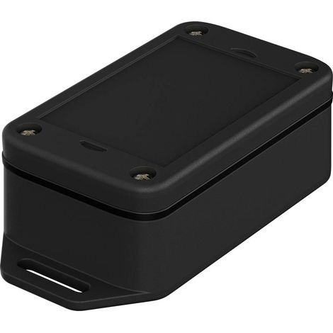 Bopla BL 704025 WL2 DO-9005 BOLINKSET 16174565.HMT1 Alloggiamento flangia 71.1 x 43.2 x 27.7 Policarbonato Nero (RAL 9 (1/3)