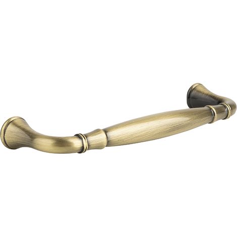 Tirador para mueble Turia 128 starozlat + tornillos SANS MARQUE