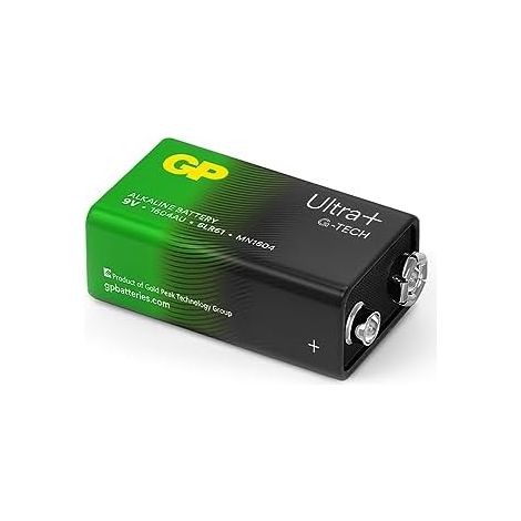 Alkaline-Batterie 6LR61 9V GP ReCyko Ultra+ Alkaline G-TECH - 1 Stück (1/5)