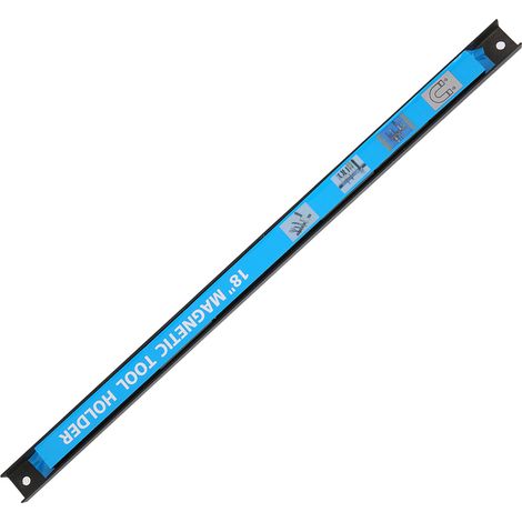 Porte-outils magnétique de 45,7 cm (18 pouces) avec bande magnétique puissante, support de poignée et accessoires de rangement pour la quincaillerie. (1/5)