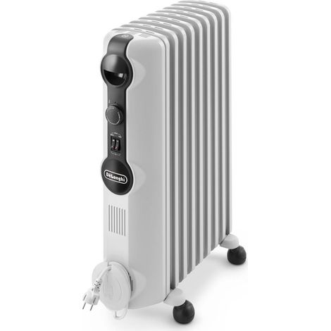 De’Longhi TRRS 0920 stufetta elettrica Interno Bianco 2000 W Riscaldatore ambiente elettrico a olio