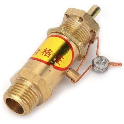 QORVA-Clapet anti-retour pour compresseur d'air, soupape de sécurité en laiton G1/4, pièces de rechange pour palier de butée de chaudière/générateur de vapeur.