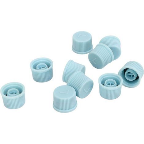 Bouchons Valve Climatisation - ABS - Pour Port Charge Voiture Camion - Lot de 50 (1/5)