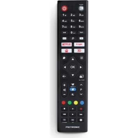 Metronic Mando a Distancia compatible con Televisores Philips
Caracteristicas:
-Mando a distancia compatible con Philips.
-Directamente preparado para