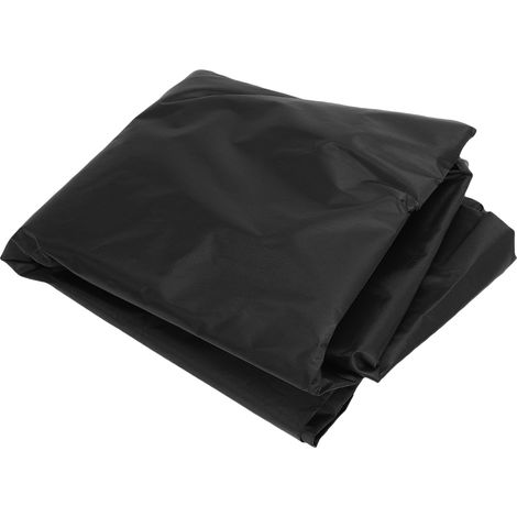 Housse Miroir Plein Pied 210D Polyester Argent Imperméable – Protection Sol Intérieur, Noir (1/5)