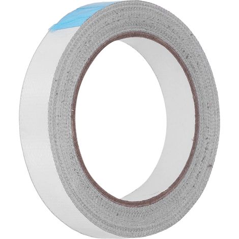 Hitzebeständiges Aluminiumklebeband, silberfarben, für die Reparatur und Isolierung von Lüftungskanälen, 20 Meter x 20 mm, Hochleistungs-Wärmedämmband. (1/5)
