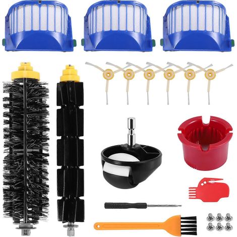 Kit d'accessoires pour aspirateur robot iRobot Roomba séries 600, 610, 620, 650, 675, 677, 692, 671, 694 et 691 (1/5)