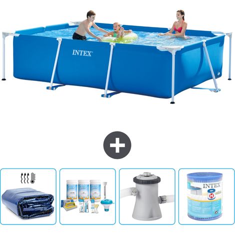 Rechteckiger Frame Pool - 300x200x75 cm - 5-teilig S30148 (1/5)