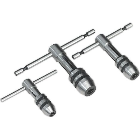 Sealey T-Handle Tap Wrench Set 3pc AK9799 (1/2)