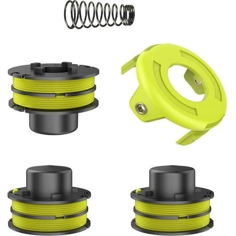 Bobines Fil Compatibles RLT3025F S RLT3525S Interchangeables 3 Bobines Rechange Ressort Cache Débroussailleuse (1/4)