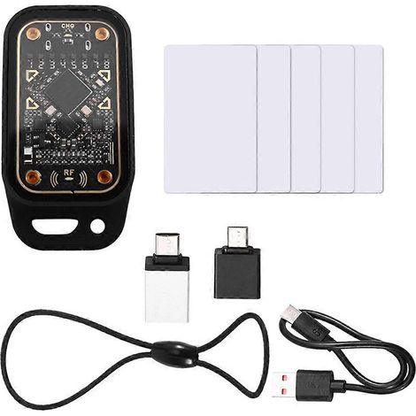 Chameleon V3.0 RFID-Chip-Emulator, NFC-Kopierer, -Leser und -Schreiber, 125 kHz/13,56 MHz IC-ID-Kartenetikettenkloner mit Schlüsselkarte (1/5)