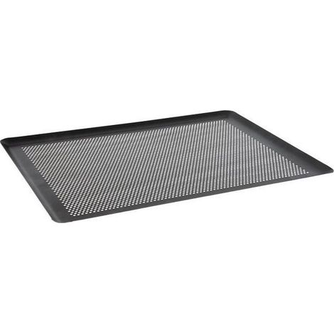 DE BUYER - PLAQUE PATISSIERE CHOC ALU PERFORE 40X30 (1/2)